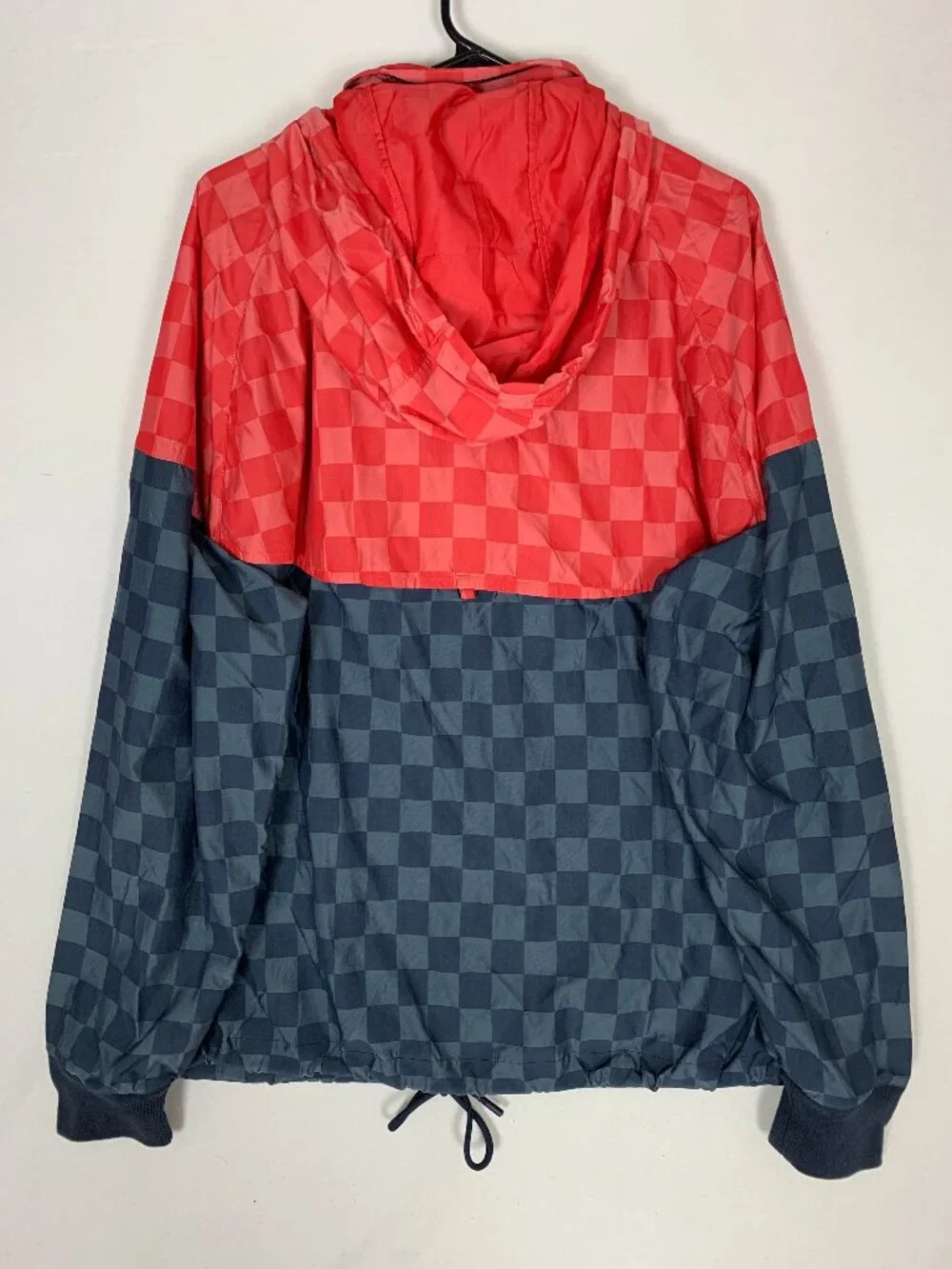 Nike Sportswear Windrunner Hooded Jacket Checkerboard Pattern AR1958-475 XXL NWT